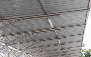 installing Penyffridd metal roofing